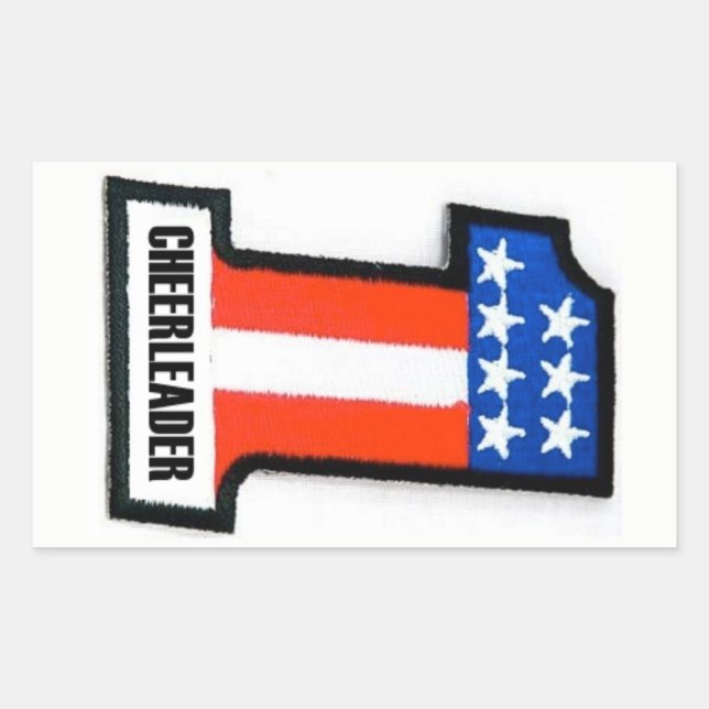 Anarchy Cheerleader Moto Sticker (Front)