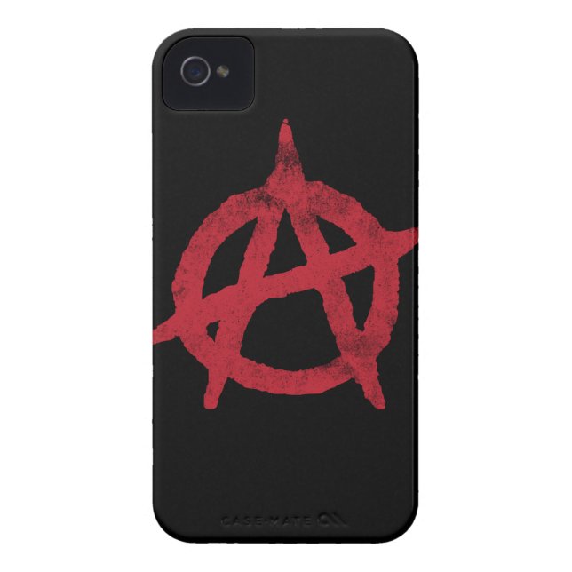 Anarchy Circle A Case-Mate iPhone Case (Back)