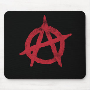Anarchy Circle A Mouse Pad