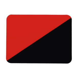 anarchy flag symbol punk communism socialism red b magnet