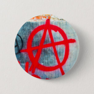 Anarchy Graffiti 2 Inch Round Button