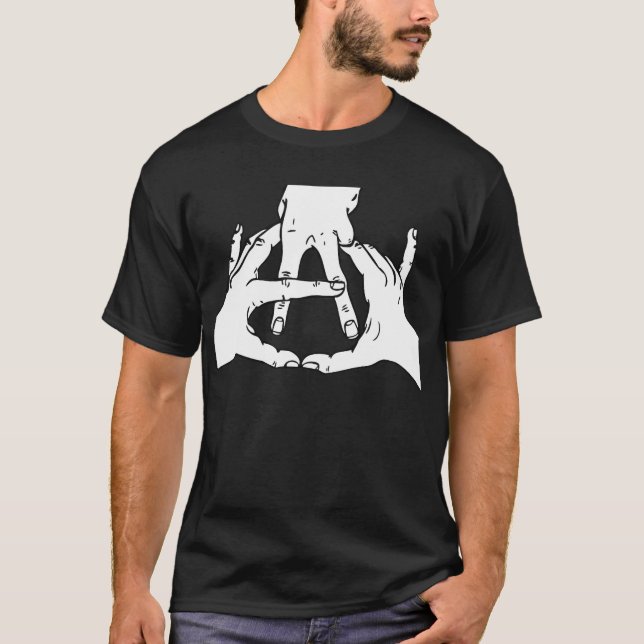 Anarchy hands T-Shirt (Front)