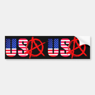 Anarchy in the... USA Bumper Sticker
