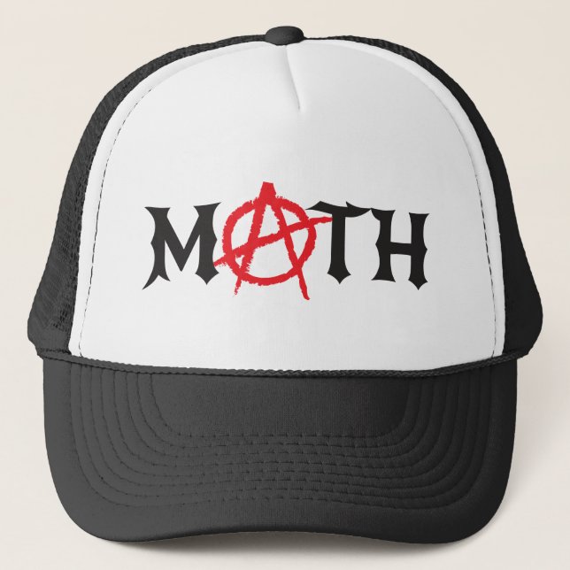 Anarchy Math Trucker Hat (Front)