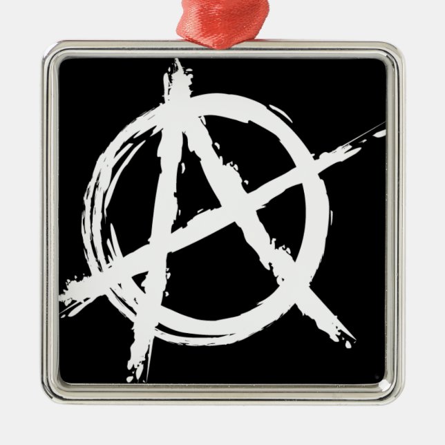 Anarchy Metal Ornament (Front)