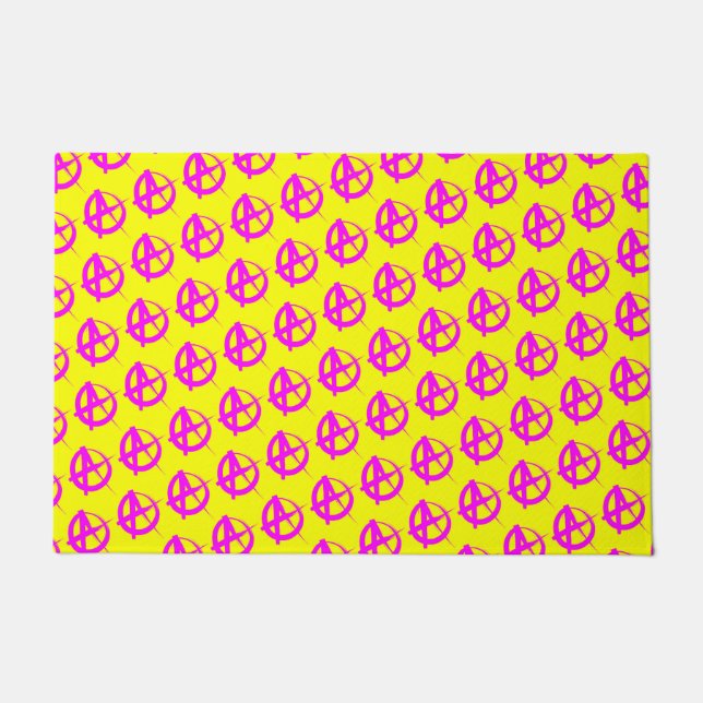 Anarchy Pattern Doormat (Front)