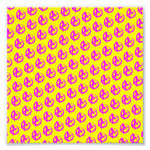 Anarchy Pattern Photo Print