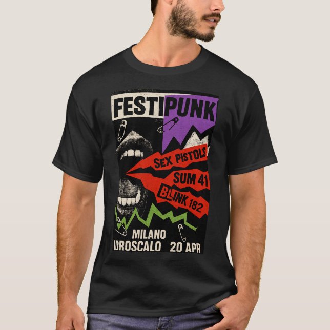 Anarchy Punk Fest: Rebel Sounds T-Shirt (Front)