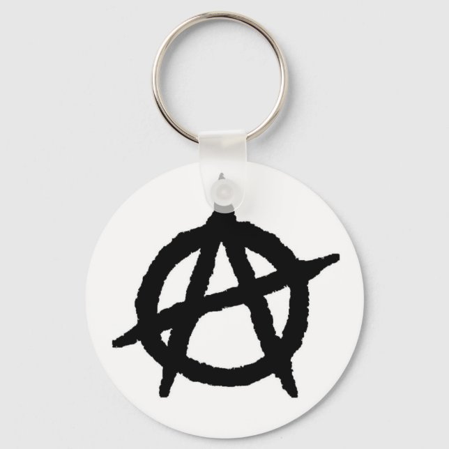 Anarchy Punk Keychain (Front)