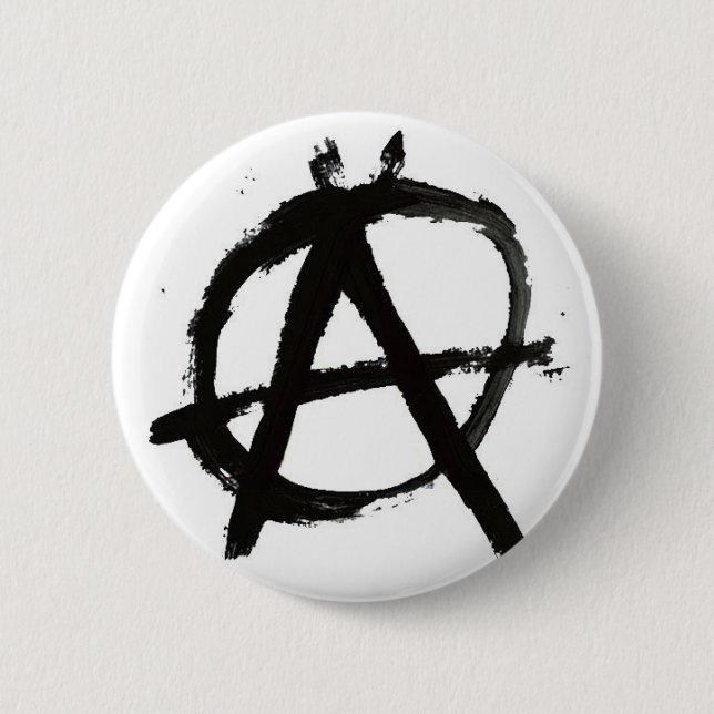 Anarchy Rulez 2 Inch Round Button (Front)