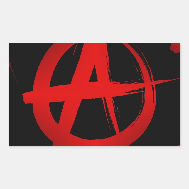 Anarchy symbol sticker (Front)