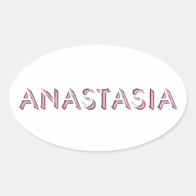 Anastasia sticker (Front)