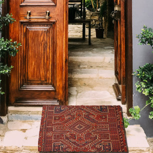Anatolian rug -  geometric  tribal pattern