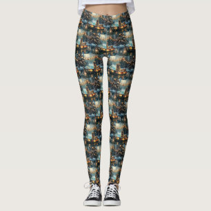 Anatolian Shepherd Christmas Festive Voyage Leggings
