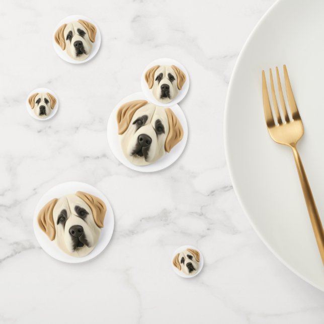 Anatolian Shepherd Dog 3D Inspired Confetti (Group)