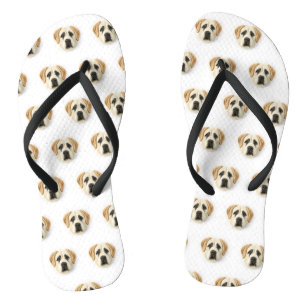 Anatolian Shepherd Dog 3D Inspired Flip Flops