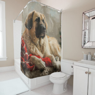 Anatolian Shepherd Dog Christmas Festive