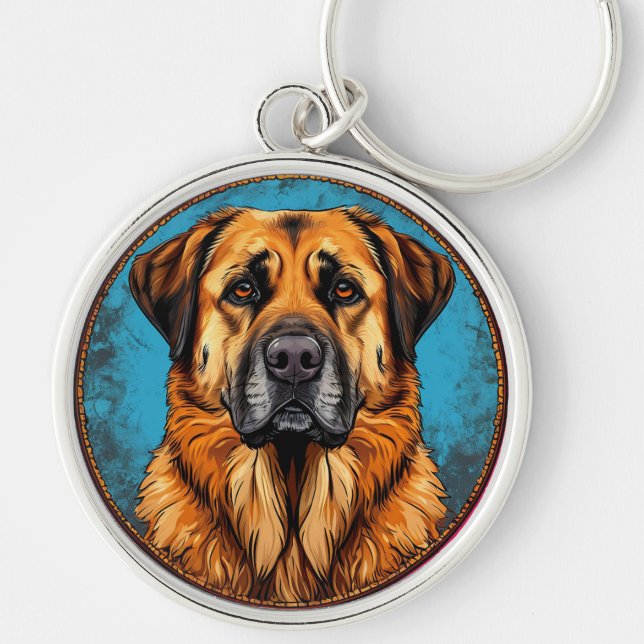 Anatolian Shepherd dog Keychain (Front)