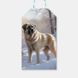 Anatolian Shepherd Let It Snow Christmas  Gift Tags
