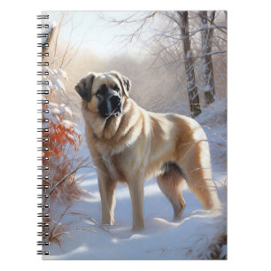 Anatolian Shepherd Let It Snow Christmas  Notebook