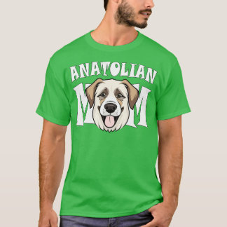 Anatolian Shepherd Mom Cute Dog Mothers Day Womens T-Shirt