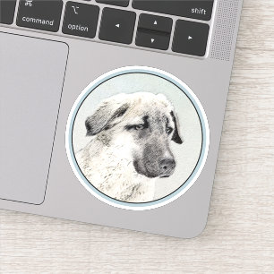 Anatolian Shepherd Painting - Original Dog Art