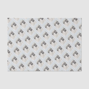 Anatolian Shepherd Painting - Original Dog Art Tissue Paper