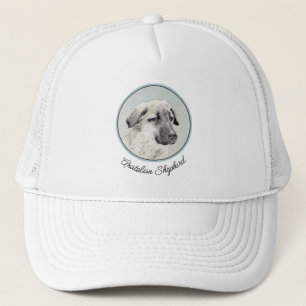Anatolian Shepherd Painting - Original Dog Art Trucker Hat