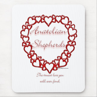 Anatolian Shepherd True Love Mouse Pad