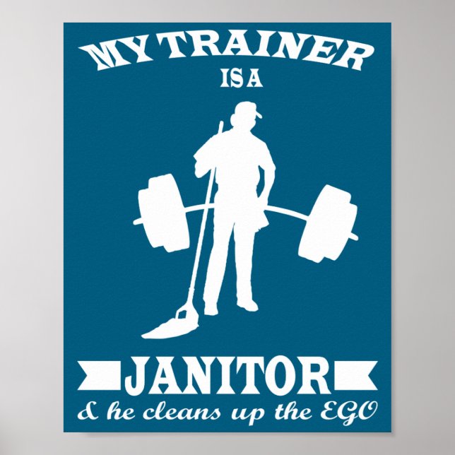 Anatoly My Trainer Is Janitor Funny Gym Prank  Poster (Front)