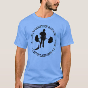 Anatoly-my trainer is janitor-funny gym prank T-Shirt