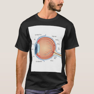 Anatomical diagram of eye T-Shirt