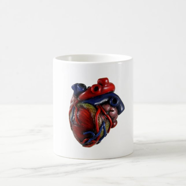 Anatomical Heart Coffee Mug (Center)