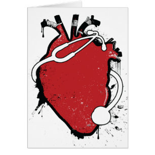anatomical heart stethoscope