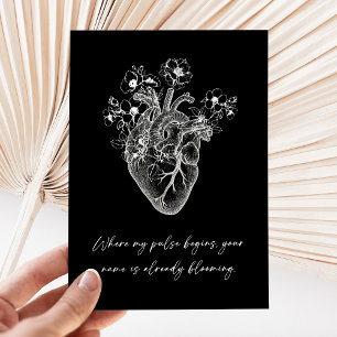 Anatomical Heart Valentines Day  Card