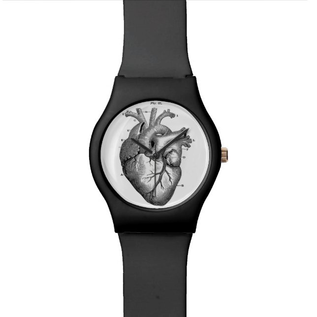 Anatomical Heart Watch Sleek (Close Up)