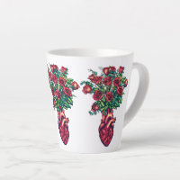 Anatomical Heart with Roses, Heart Warrior