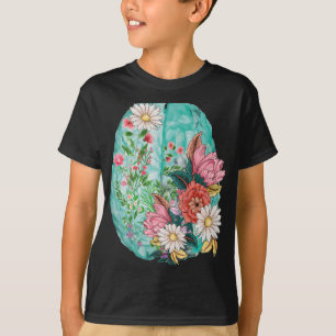 Anatomical Human Brain Mental Health Awareness T-Shirt