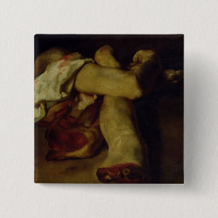 Anatomical Pieces 2 Inch Square Button