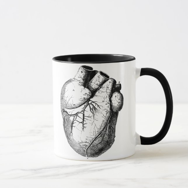 Anatomically Correct Heart Mug (Right)