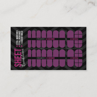 Anatomie de panne de feuille des cartes de visite