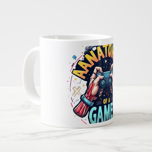 Anatomie d'un Gamer Mug - Cadeau parfait pour les  (Devant gauche)