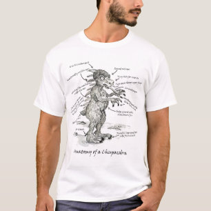 Anatomie d'un T-shirt de Chupacabra