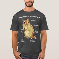Anatomy Cute Chipmunk