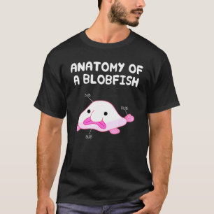 Anatomy Of A Blobfish Fish T-Shirt