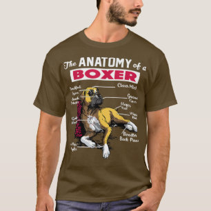 Anatomy of a Boer Dog   Funny  for Boer lover  T-Shirt