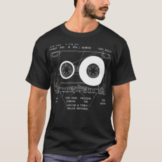 Anatomy of a Cassette Tape V2 T-Shirt