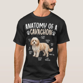 Anatomy Of A Cavachon Dog Cavachon Owner Cavachon T-Shirt