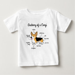 Anatomy Of A Corgi Baby T-Shirt