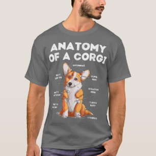 Anatomy of a Corgi T-Shirt